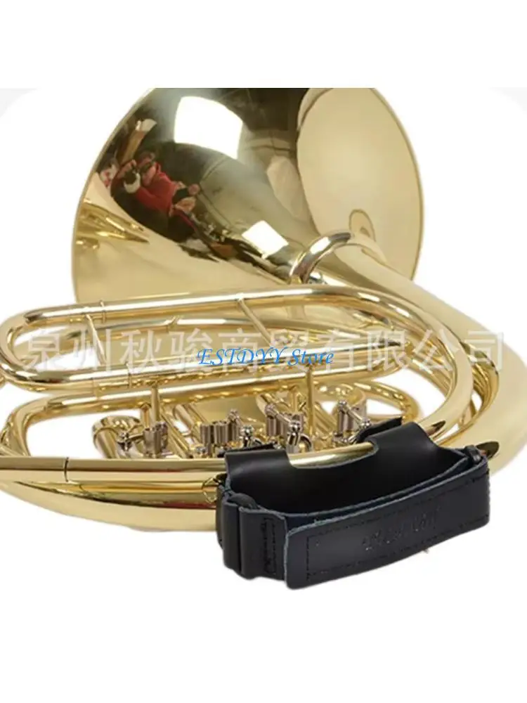 

G6DE Cowhides French Horn Hand Rest Cushions Ergonomic Cushion for Musicians