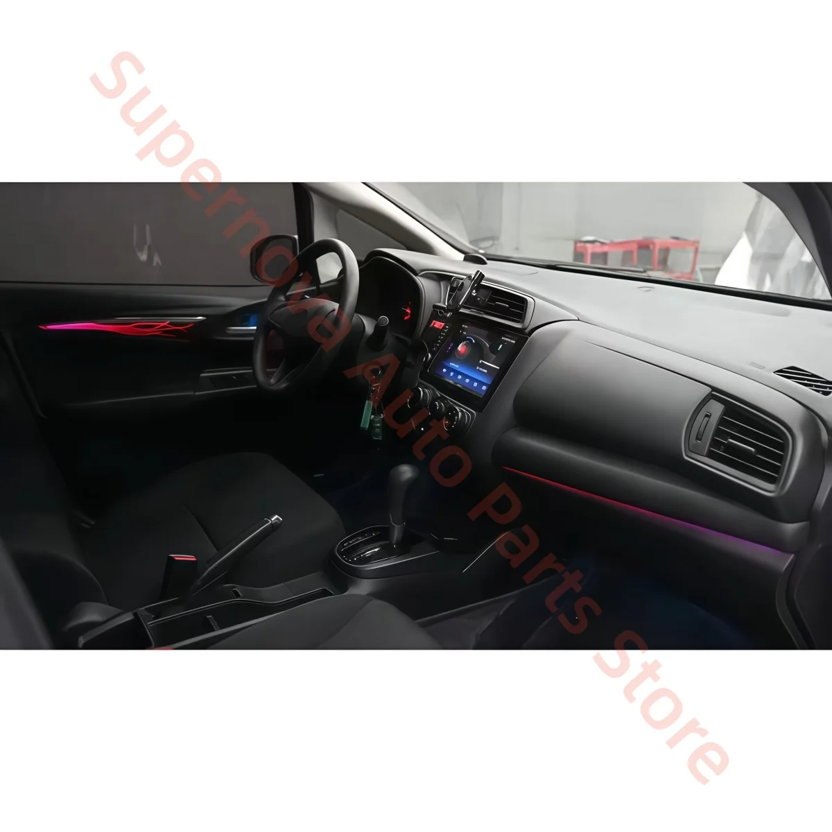 For Honda 3th Generation FIT 2014-2020 Ambient light automotive interior lighting upgrade Car accessories APP control trim strip