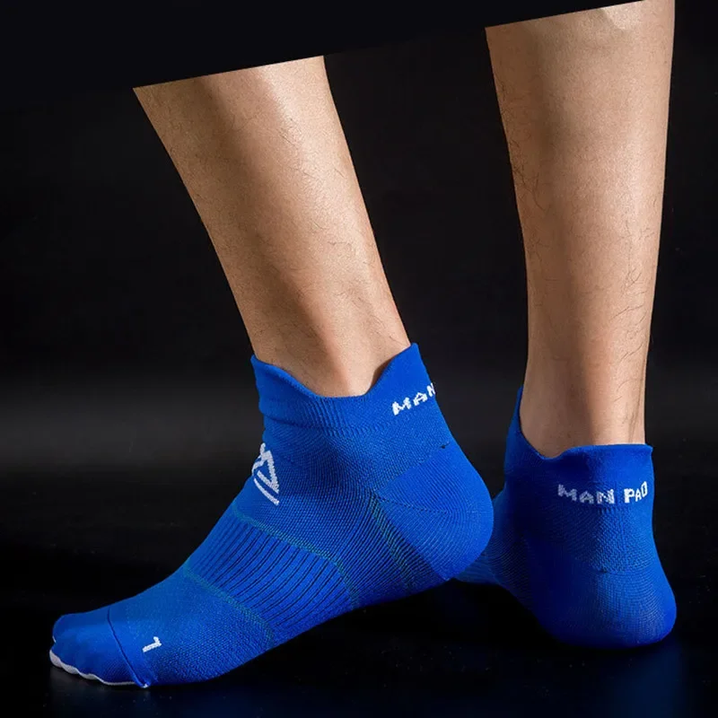 Letnie skarpety do biegania mężczyźni kobiety profesjonalne skarpety sportowe Outdoor Marathon koszykówka kolarstwo piłka nożna piłka nożna Grip Sock Quick-dry