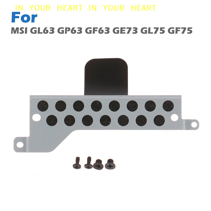 【X】For MSI GL63 GP63 GF63 GE73 GL75 GF75 Thin Hard Drive Caddy Laptop HDD Bracket Fixed Bracket