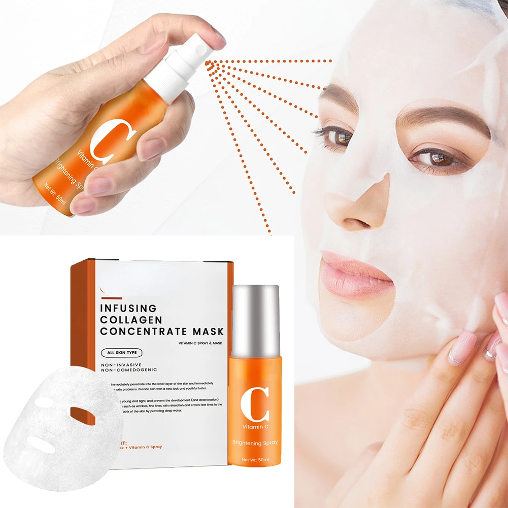 

Facial Collagen Collagen Film Water-Soluble Mask Fades Dark Circles Eye Bags Eye Mask Light Fine Lines Lifting and Firming