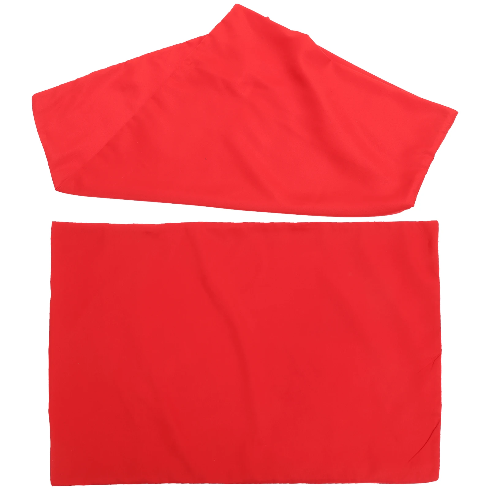 

2Pcs Pillow Covers Envelope Style Polyester Comfortable Red Large Cases Bedroom Protective Art Fashion Simple Design Cozy House