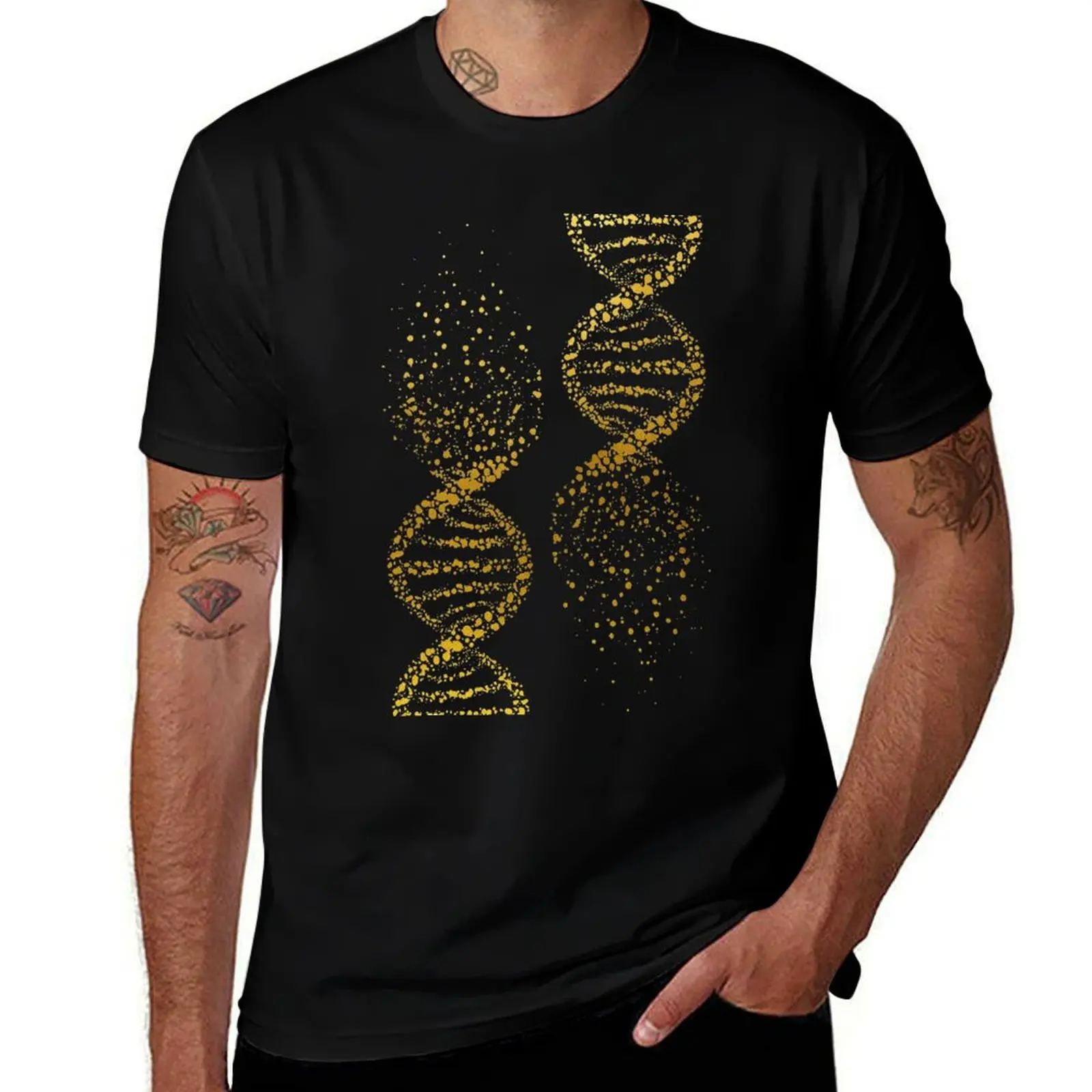 

Dna double helix genetic T-Shirt luxury t-shirt graphic tee shirt graphic t shirt vintage for a boy men clothing