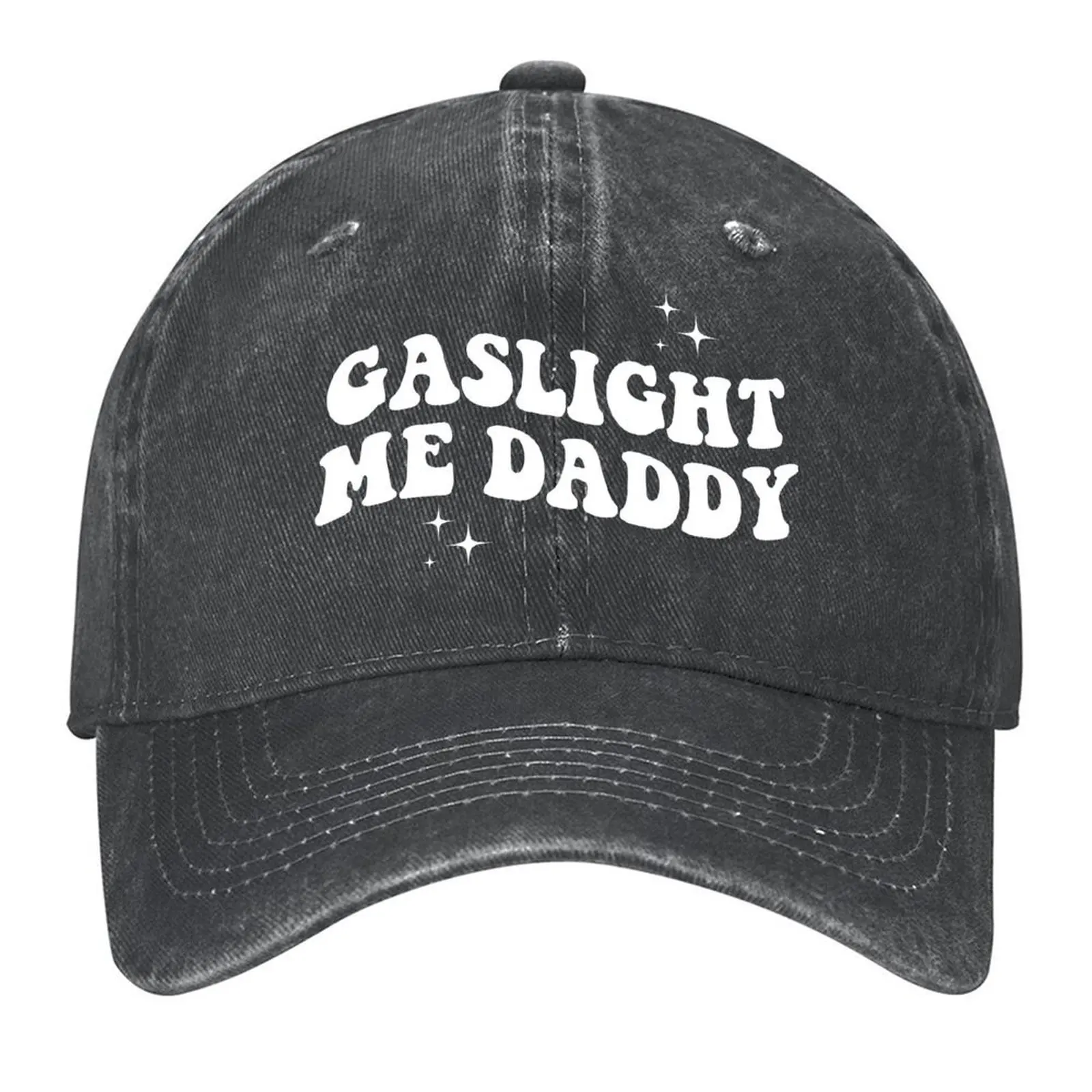 

Gaslight Me Daddy Baseball Cap Rave Male hat Hood western Hat Woman Hats Men's