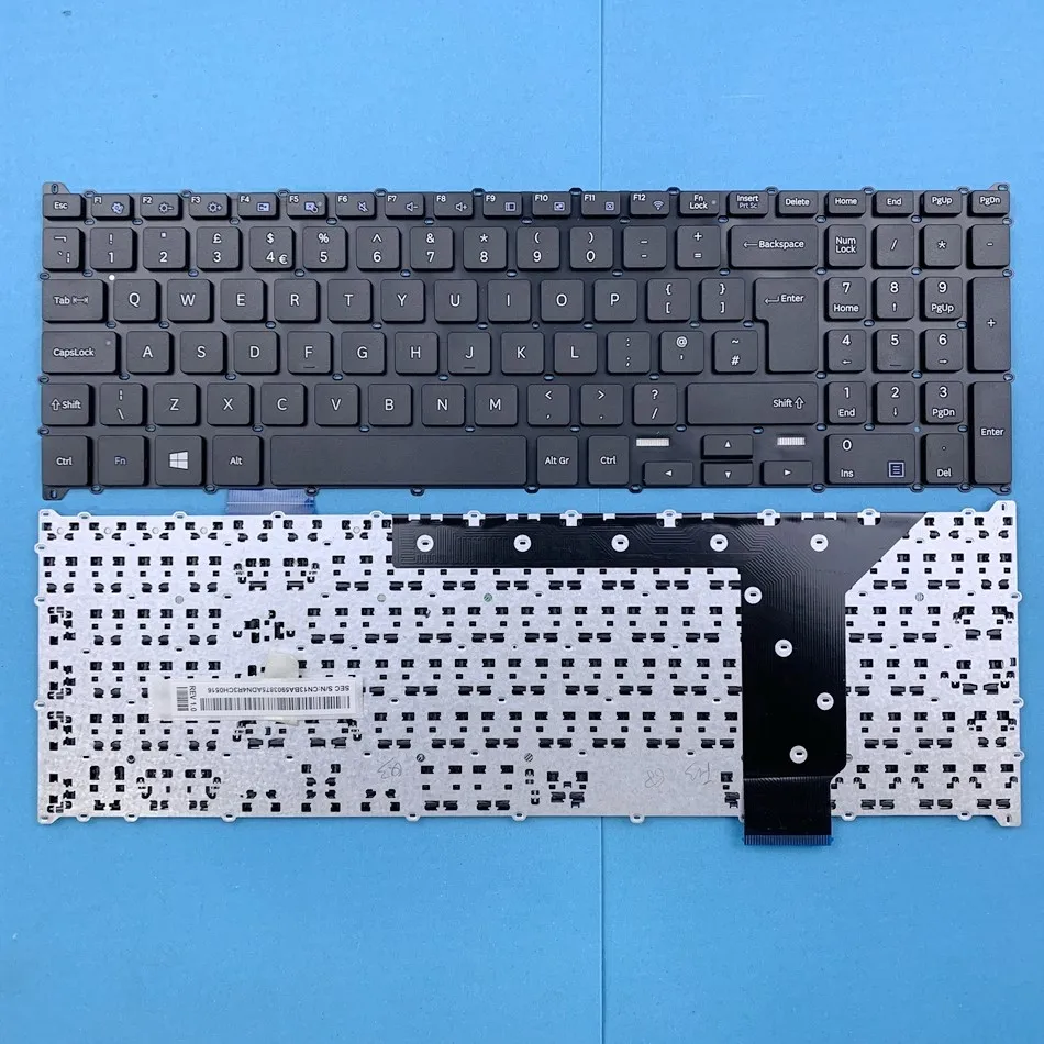 

UK Laptop Keyboard For Samsung BA59-03875A UK Layout