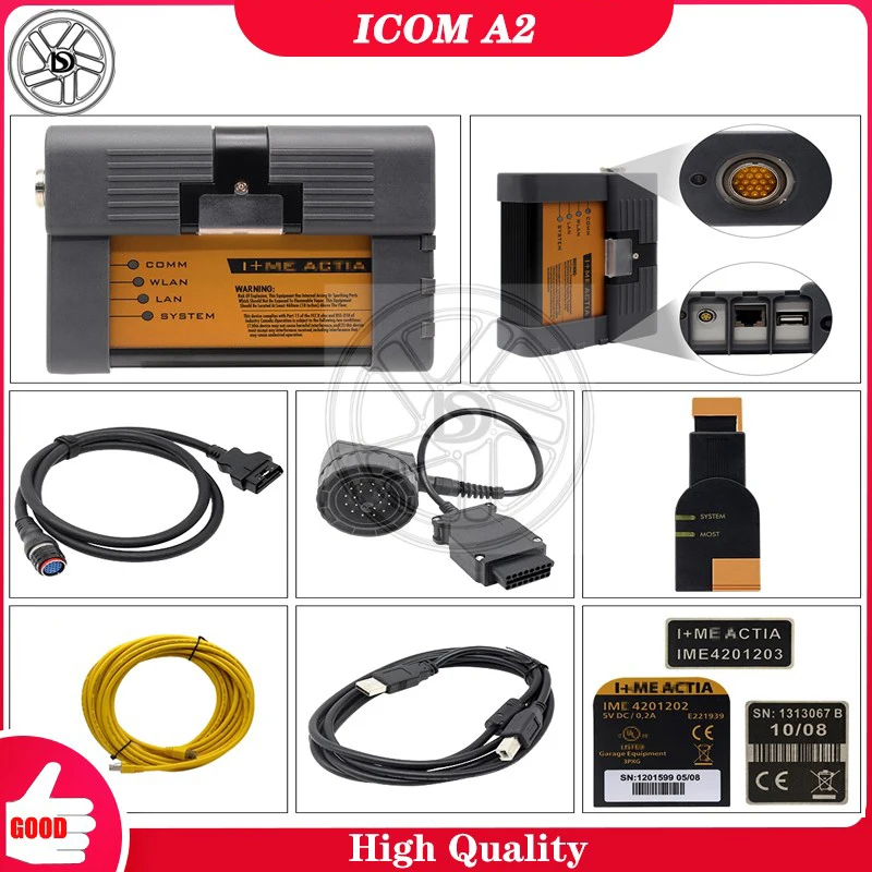 High Quality 2022.6 WIFI for ICOM A2+B+C for B-M-W ICOM A2 B C Diagnostic & Programmer for Any Laptop