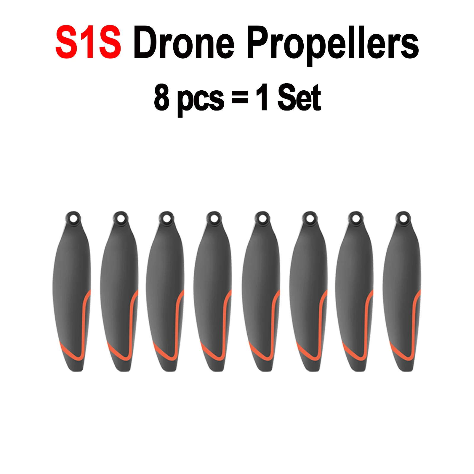 Original S1S Mini Drone Spare Parts S1S Propeller Blade S1S Front Rear Arm Motor RC Dron Accessories Remote Controls