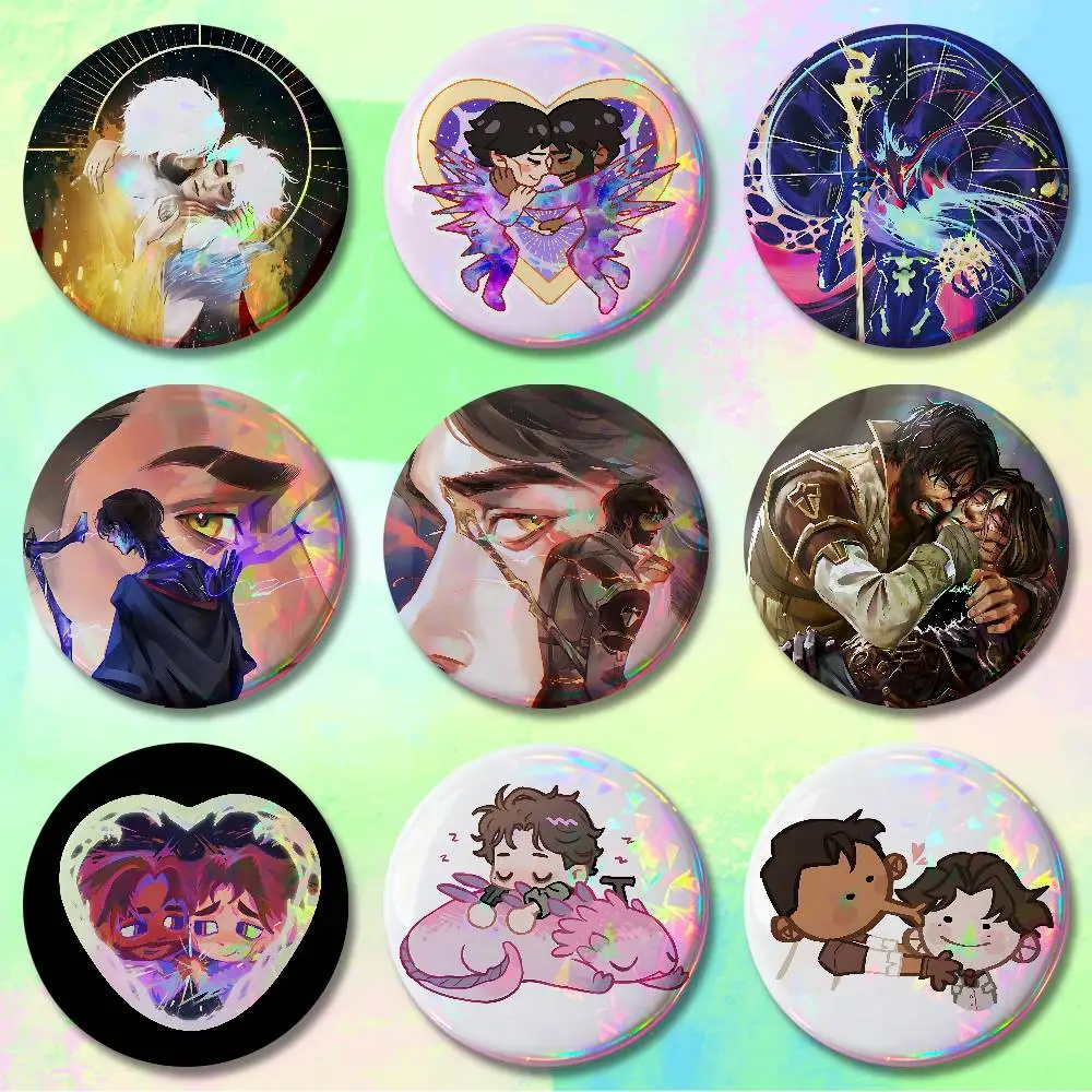 J-Jayvik Cute 32mm 58mm 75mm 44mm 25mm Anime Badges Brooches DIY Pins Decorations Birthday Gifts