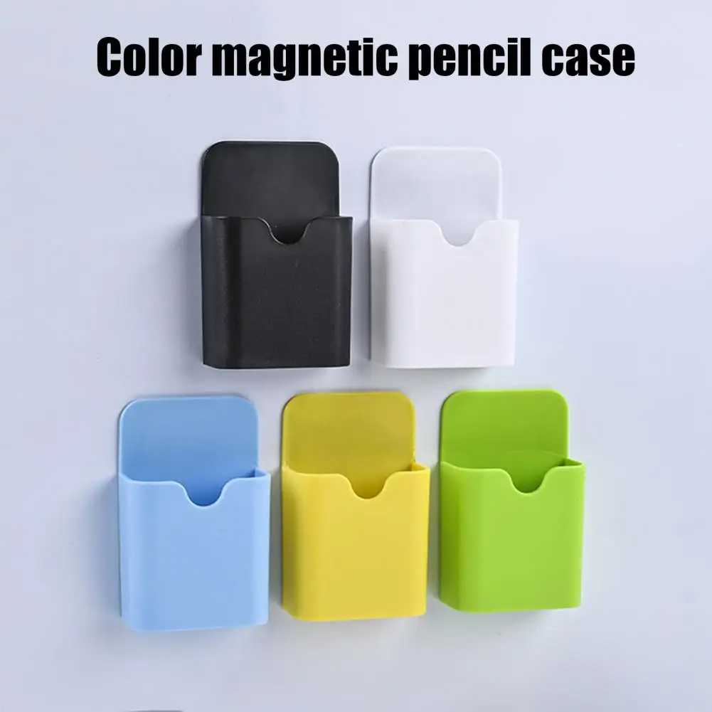 Магнитная стойка для маркеров, магнитный держатель для маркеров, ящик для хранения для холодильника, простая установка, органайзер для ручек и карандашей, гладкий для аккуратного использования