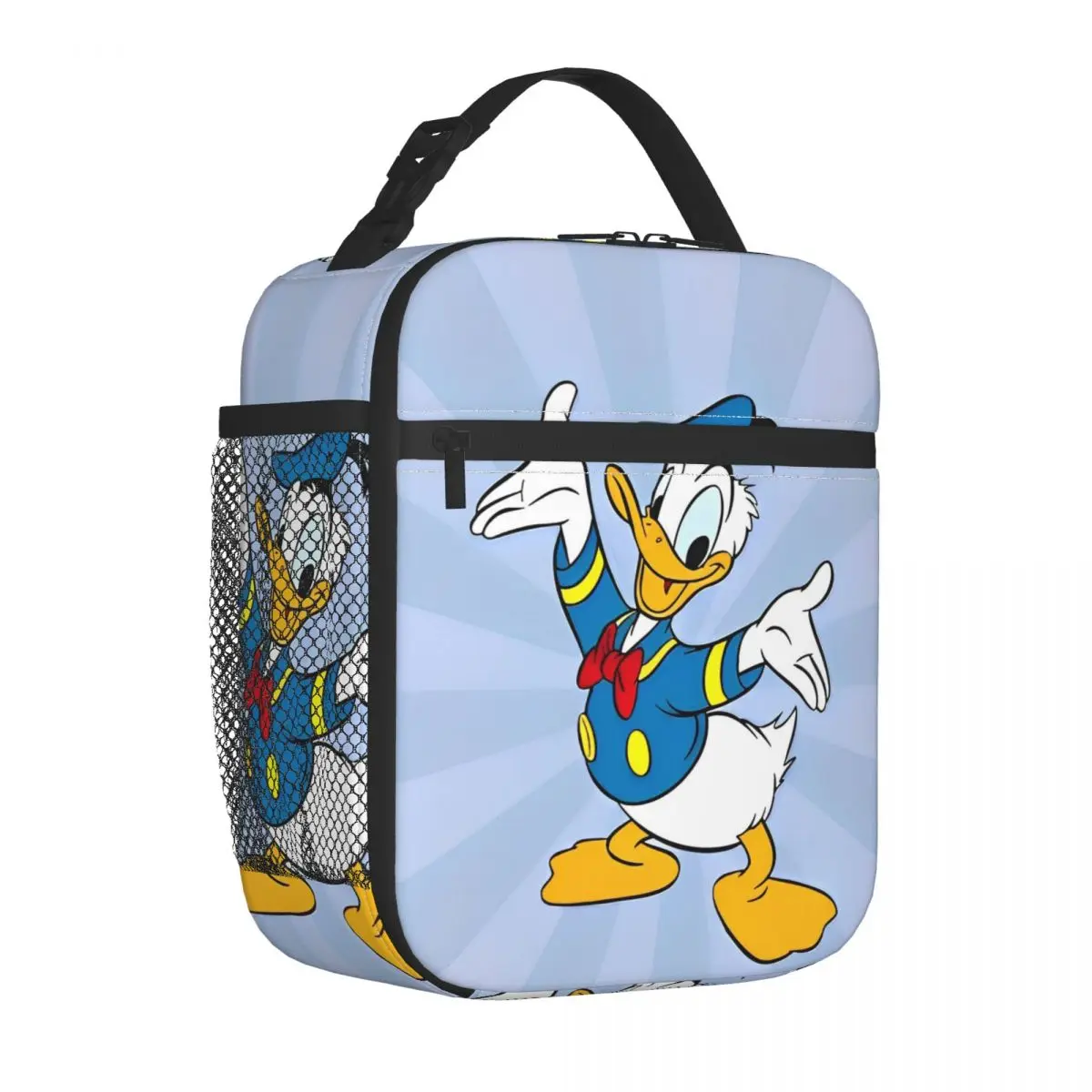 

Donald Duck Cute Cartoon Insulated Lunch Bags Thermal Bag Lunch Container Large Tote Lunch Box Food Handbags Office Outdoor