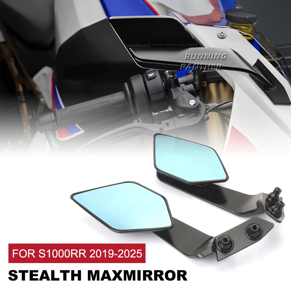 

NEW Motorcycle Stealth Mirrors For BMW S1000RR S1000 RR 2019-2025 Accessories Adjustable Rear Mirror S 1000 RR s1000rr Parts