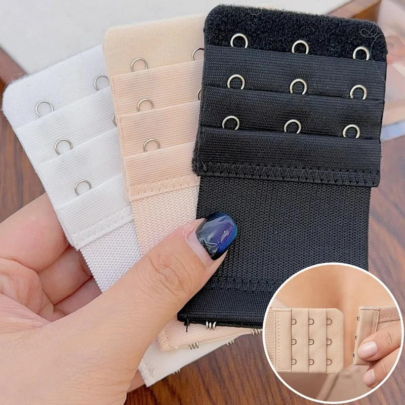 1/10pcs Adjustable Elastic Bra Extender Multi Buckle Comfortable Women Underwear Strap Extension Buckle Underwear Accessories