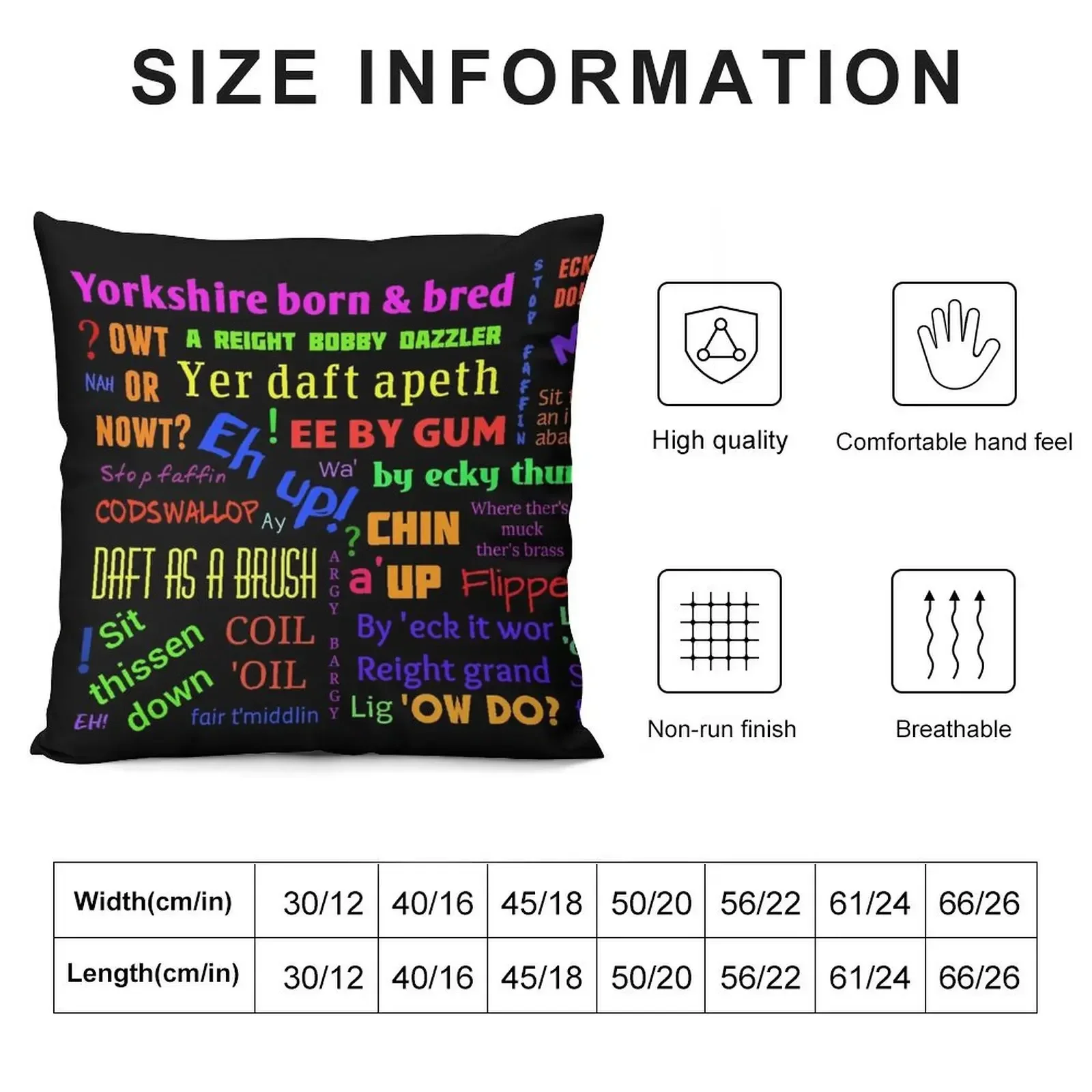 YORKSHIRE BORN AND BRED SAYINGS DIALECT Throw Pillow Cushions For Sofa luxury throw pillow covers pillows decor home pillow