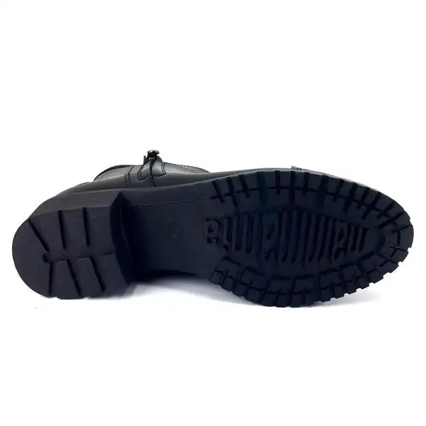 2024 Trending New Season Model Genuine Leather Shoes Personalized And Comfortable Black Mammamia 1725 23KB Women's Daily Boots image 4