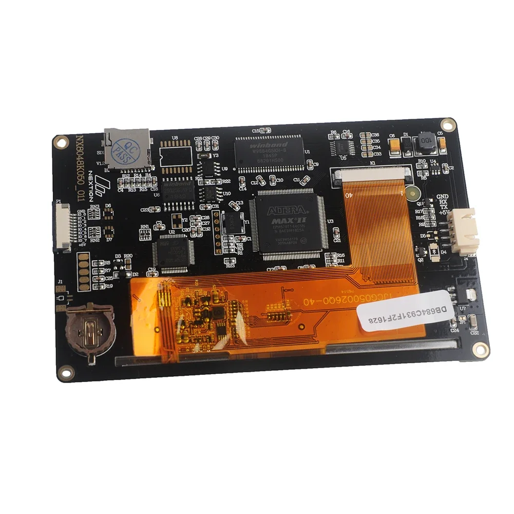 NX8048K050 5.0 Inch UART HMI Smart LCD Display Module Resistive Touch Screen Compatible with Arduino Board Home Office Setup