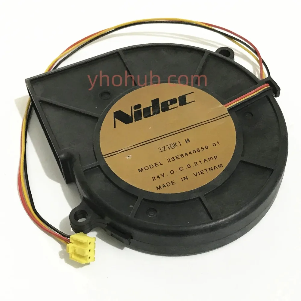 

Nidec 23E6440850 01 DC 24V 0.21A 85x85x18mm 3-Wire Cooling Fan