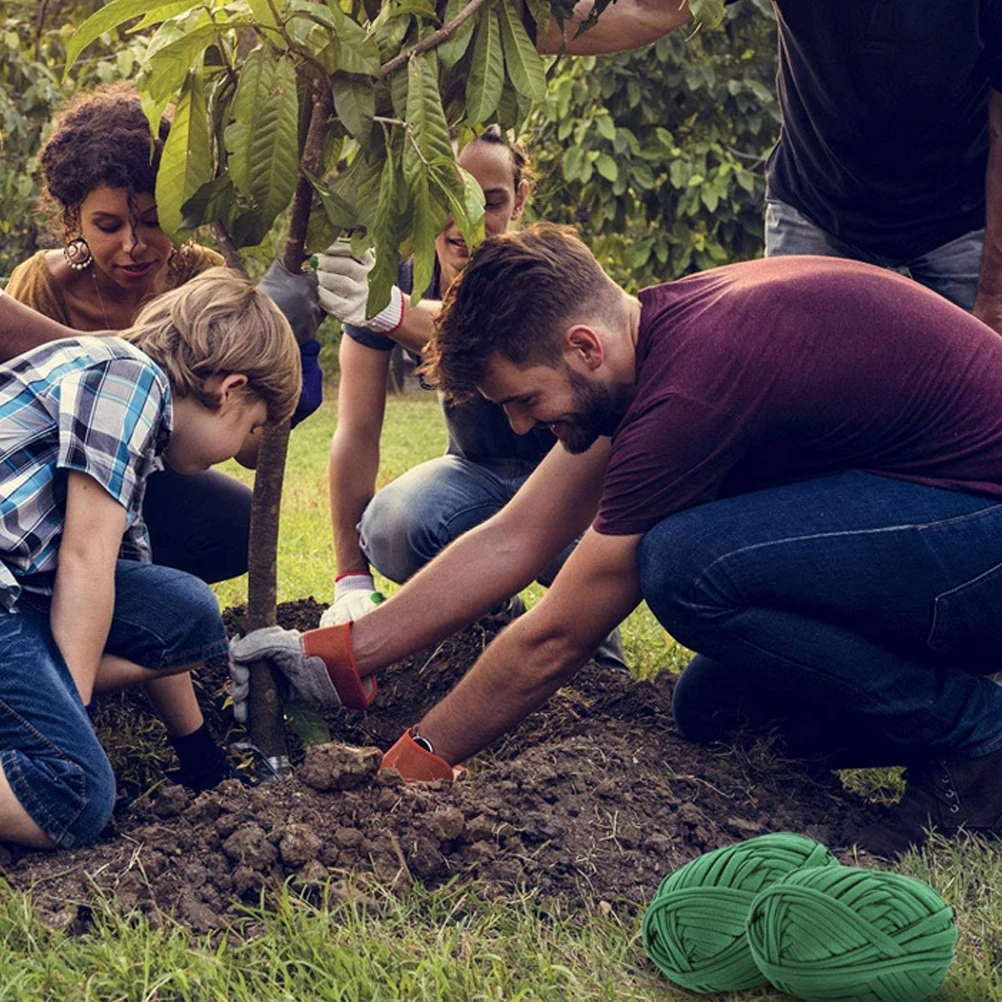 

1 Roll Garden Plant Pulling Line Heavy Duty Tree Support Strap For Saplings Shrubs Large Trees Outdoor Plant Support Garden Tree