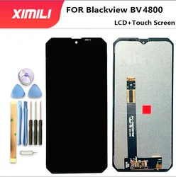 New original LCD display for blackview Blackview BV4800 bv4800 with touchscreen digitalis ierer mounting tool