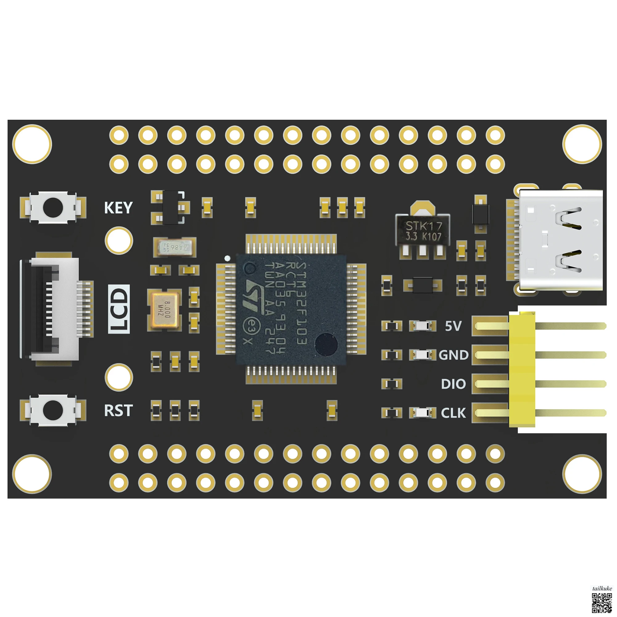 STM32F103RCT6 Small System Board Core Board STM32 Minimum System