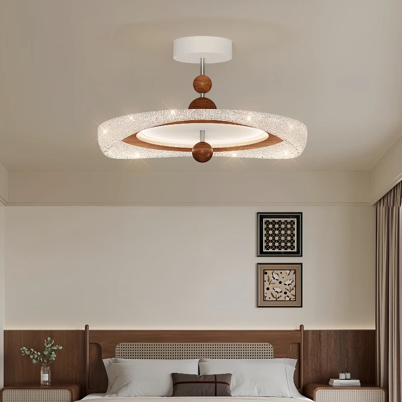 

Modern LED Tri-Color Adjustable Lighting Chandelier for Restaurant Hotel Living Room Bedroom Creamy Decorative Ceiling Light