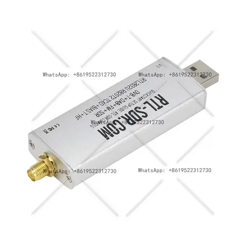 RTL-SDR Blog V3 R820T2 RTL2832U 1PPM TCXO SMA RTL SDR Radio Software No Accessories Only