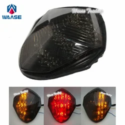 Waase para Suzuki GSXR1000 GSXR GSX-R 1000 K3 K4 2003 2004 luz trasera freno intermitentes luz LED integrada