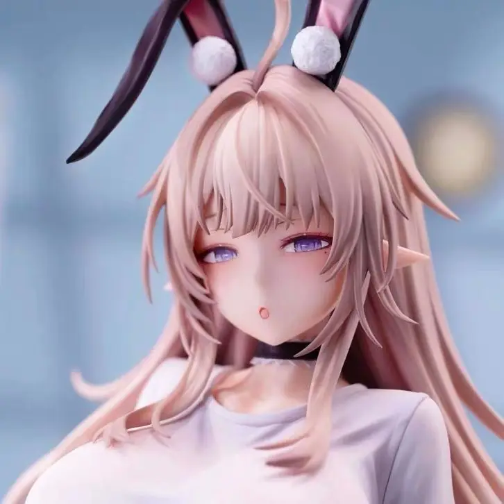 تمثال أنمي جديد لشخصية فتاة إلف 1/4 من عالم آخر، تمثال فتاة أرنب مثير، نموذج تمثال للجمع، زينة، ألعاب وهدايا