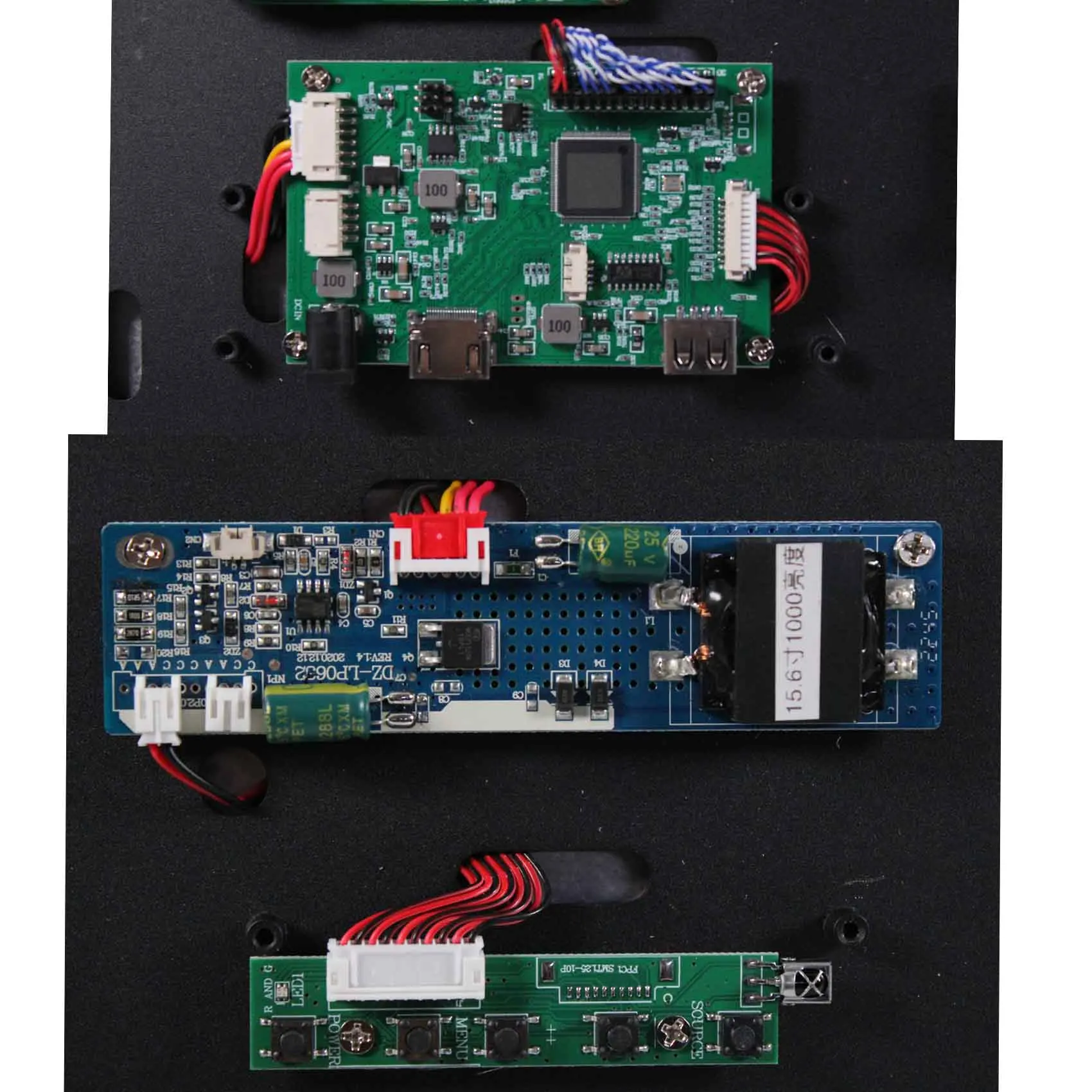 15.6" 1920x1080 1000nit Outdoor Resistive Touch LCD USB LCD Monitor