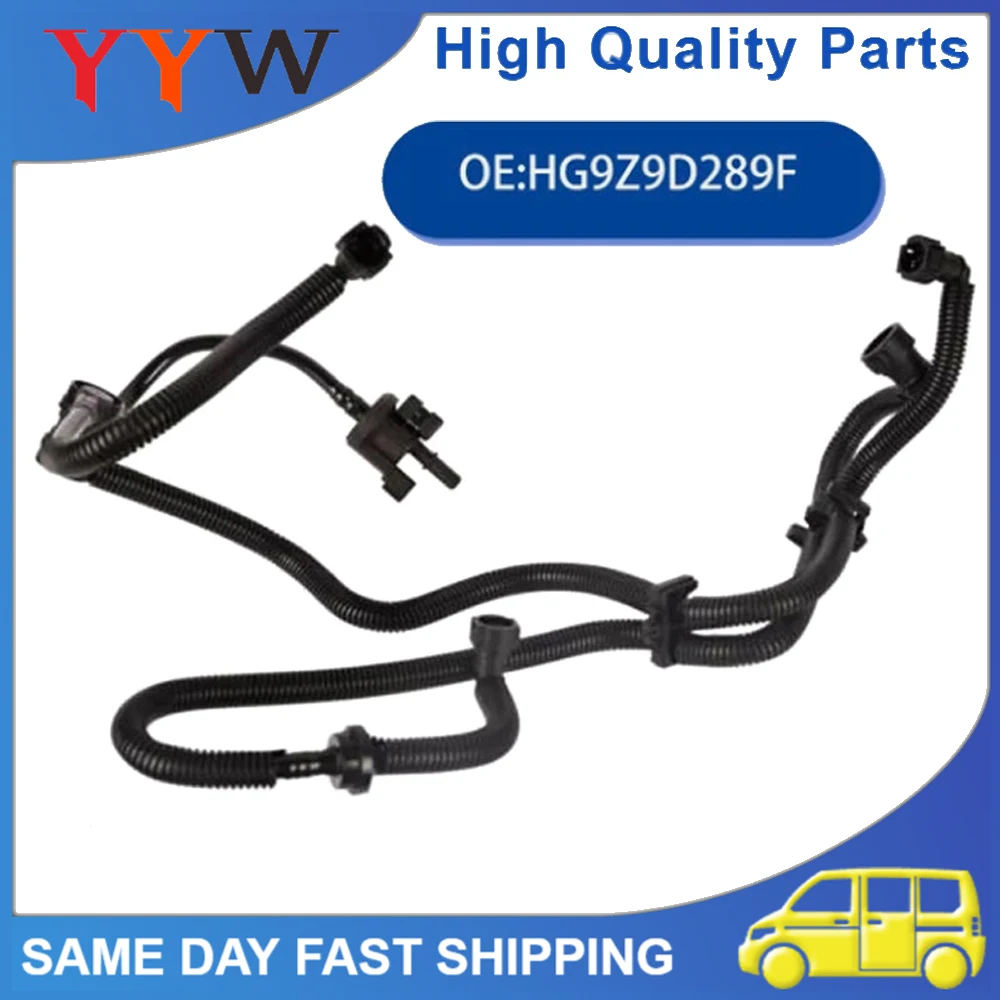 

Quality NEW Car Vapor Canister Purge Valve HG9Z-9D289-F Fuel Vapor Separator Hose For Ford Fusion 1.5L 2017-2020 HG9Z9D289F