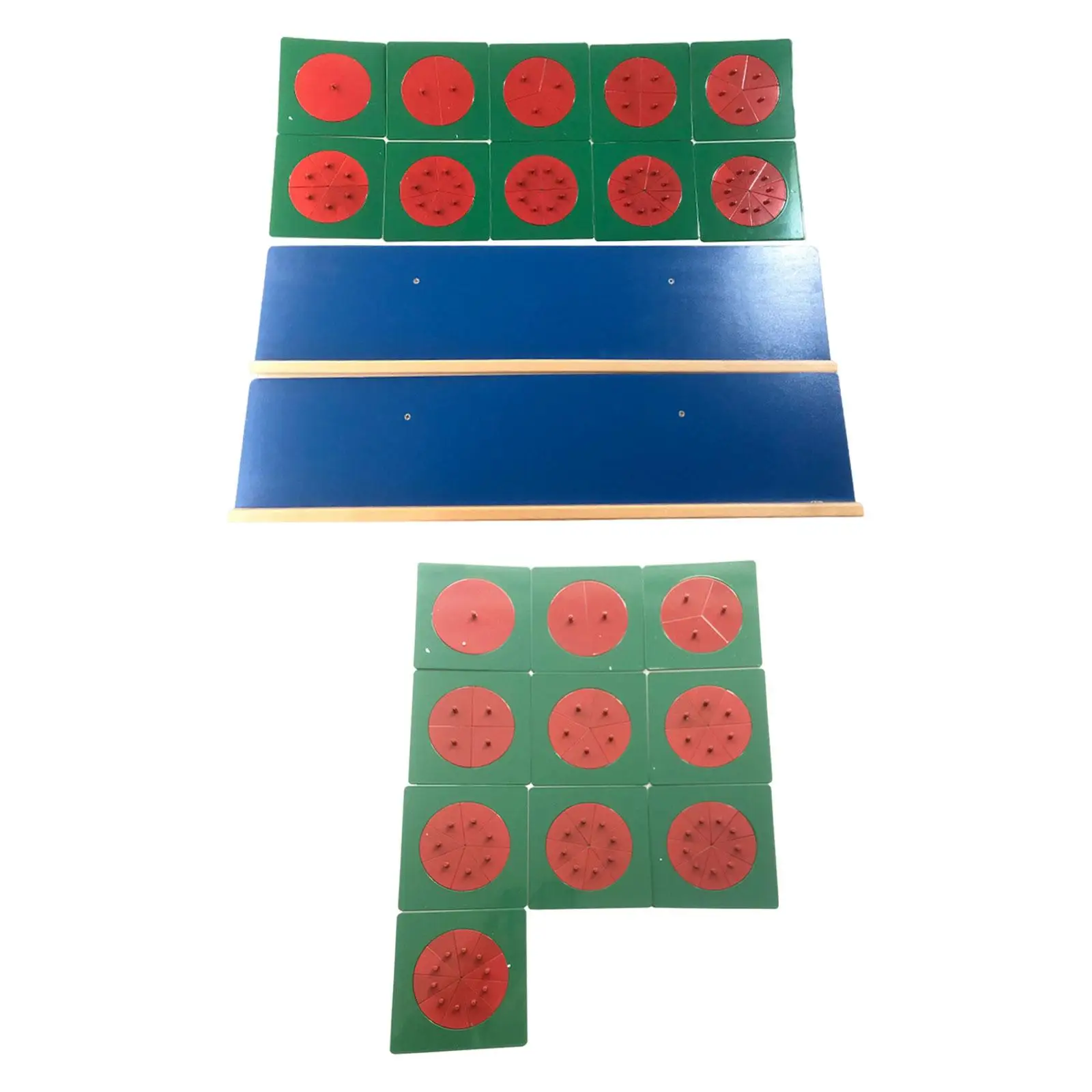 

Fraction Circles Math Learning Toy for Age 6 7 8 9 10 Children Holiday Gifts