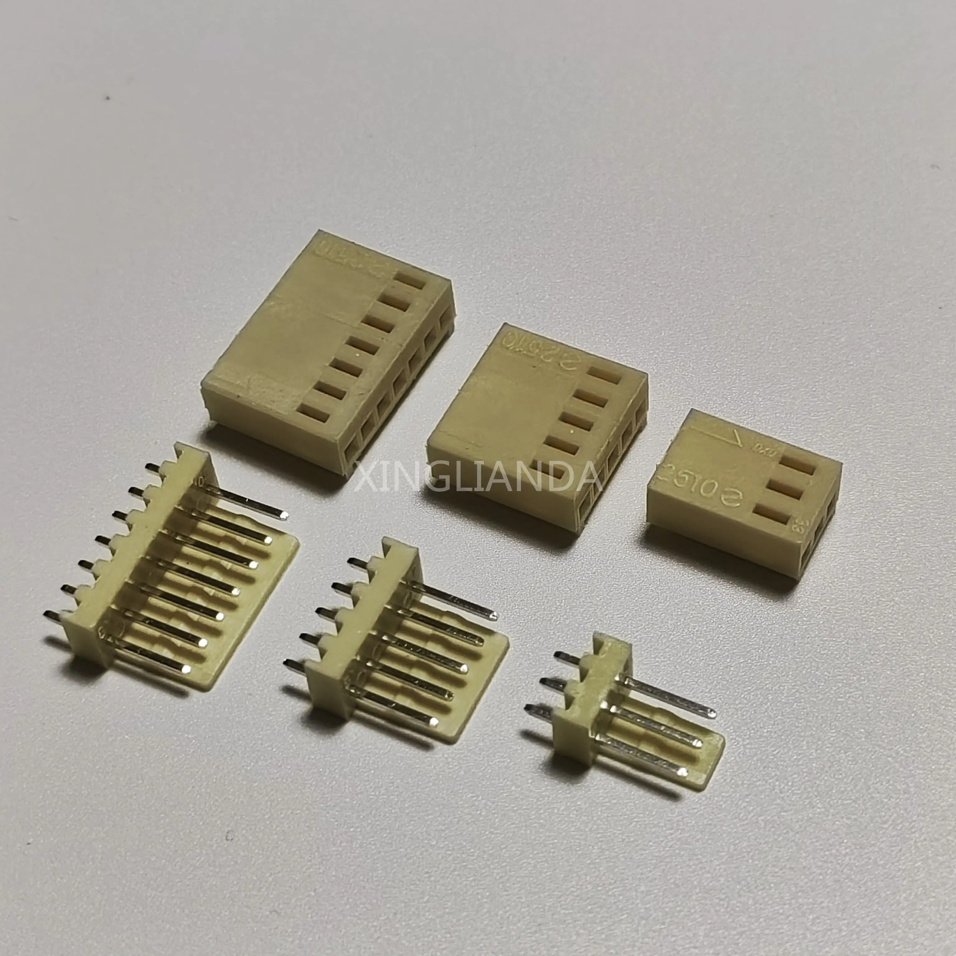 50 Sets/Lot KF2510 2.54 mm connector Housings+straight needle seat + terminal 2/3/4//5/6/7/8/10P