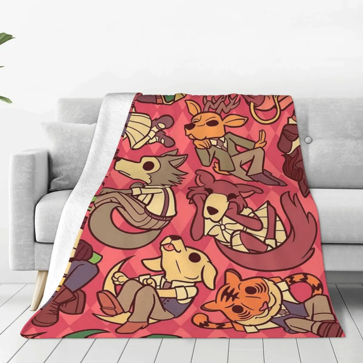 Little Beastars Blankets Fleece Warm Sofa Throw Blankets For Couch Bedding Travel Throws Bedspread Quilt