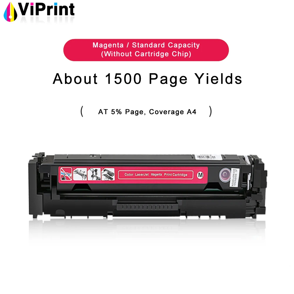 207A Color Toner Cartridge Compatible for HP LaserJet Pro M255 M255dw M255nw MFP M282nw M283fdw M283fdn ( No Chip )