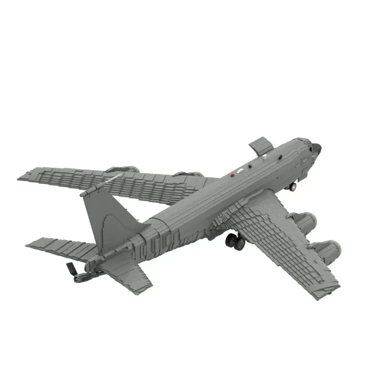 Moc قوالب بناء نموذج مقاتلة عسكرية WW2 KC-135R تكنولوجيا الطائرات وحدات كتل هدية عيد الميلاد اللعب لتقوم بها بنفسك مجموعات الجمعية