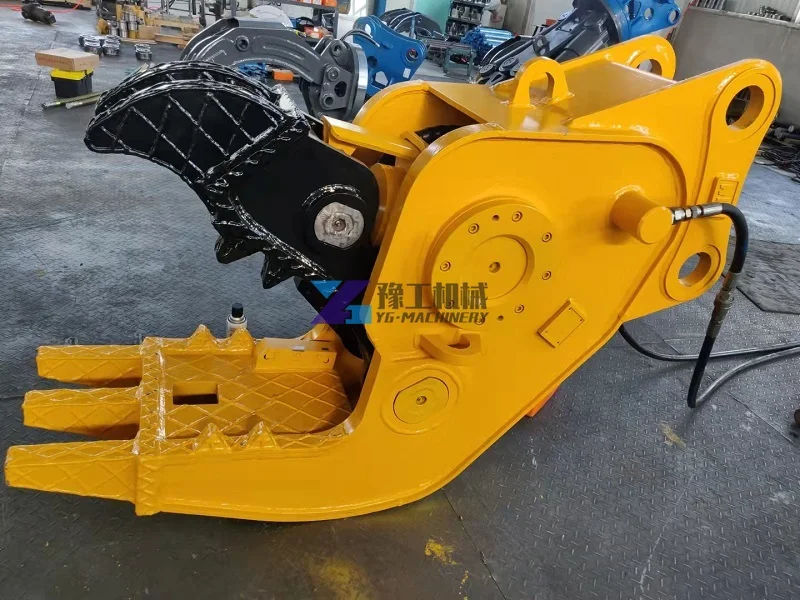 Henan Rock Crushers for Sale Concrete Hydraulic Pulverizer for 20ton 25ton Excavator