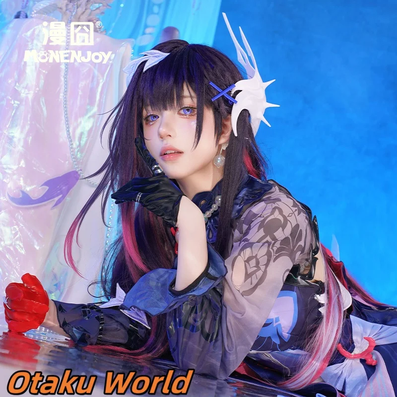 In stock Hysilens Cosplay Costume Mihoyo Game Honkai Star Rail Hysilens Role Play Clothing Halloween Party Costume