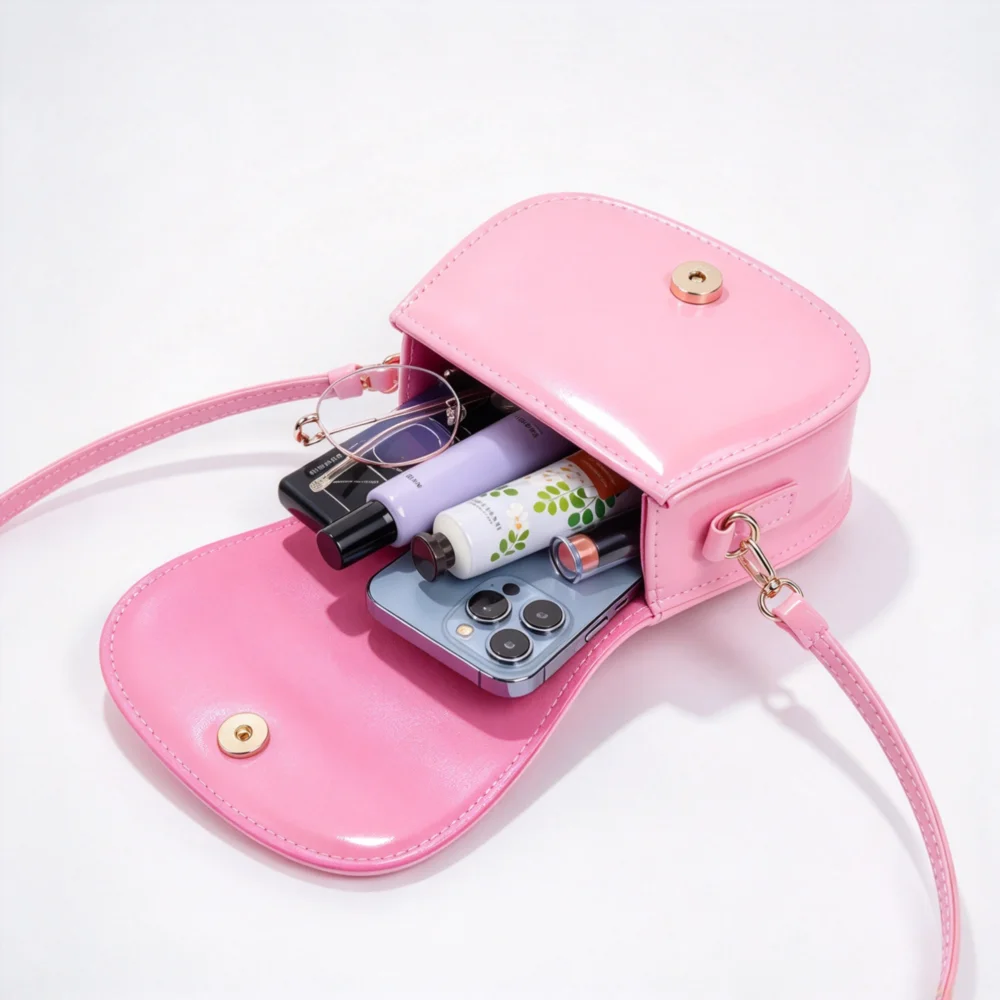 2026 Koreanische Ulzzang-Mode Designer-Handtasche für Damen, hochwertige Mädchen-Tote-Umhängetasche – Detail 3