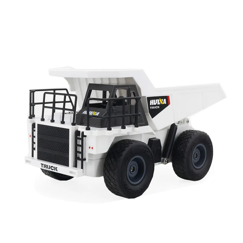 New Huina Alloy Excavator Transport Vehicle Combination Electric Multi Functional Engineering Vehicle Toy Christmas Gifts