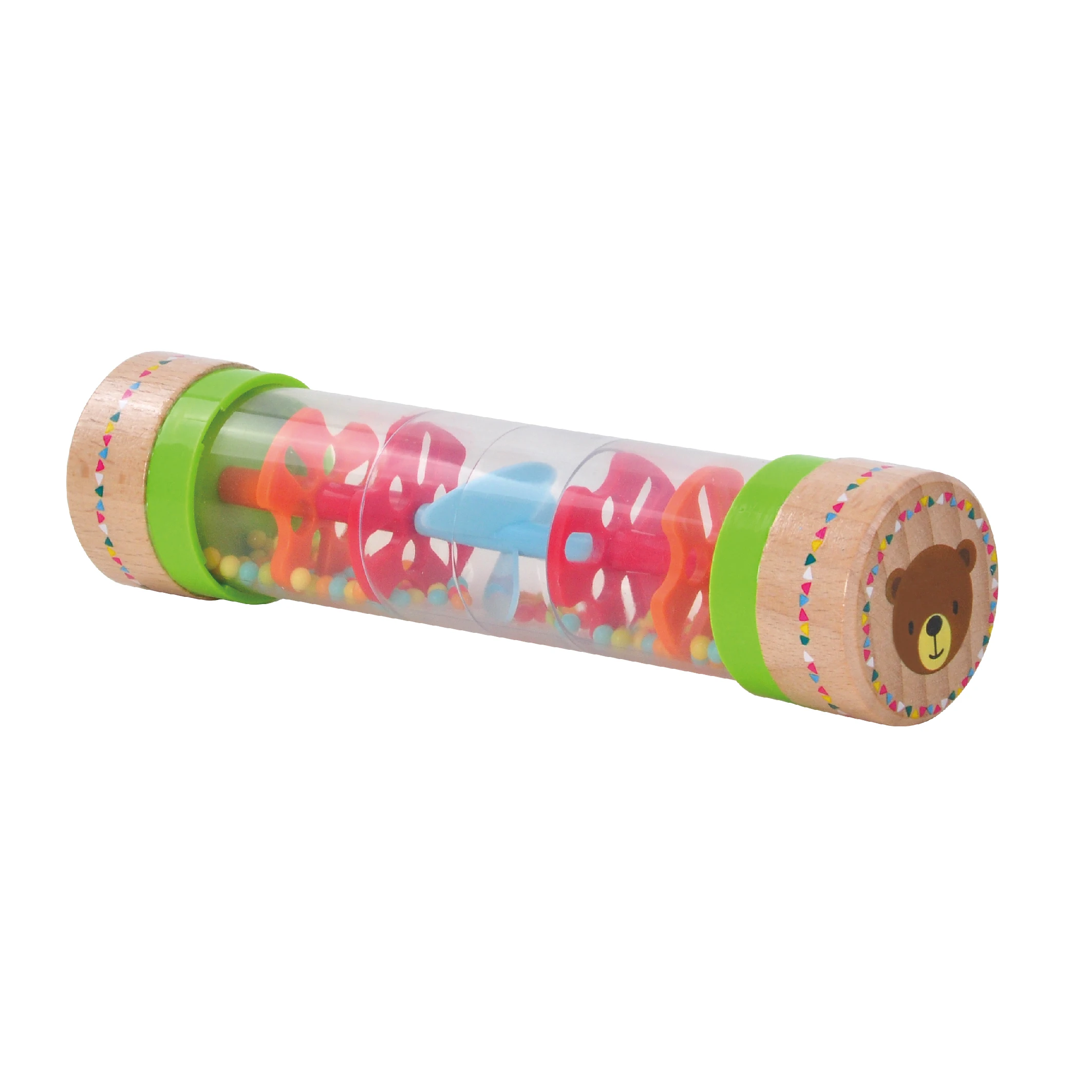 

Musical instruments beaded raindrops new rainfall sounds rain tube plastic musical shaker sensory toys rainmaker toy wood