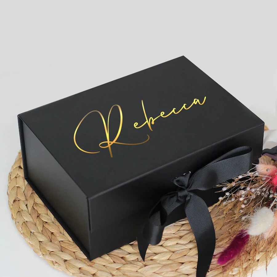 

Personalized Gift Box for Large Birthday Gift Box, Wedding Gift Box, Bridesmaid Gift Box, Baby Keepsake Box, Luxury Gift Box