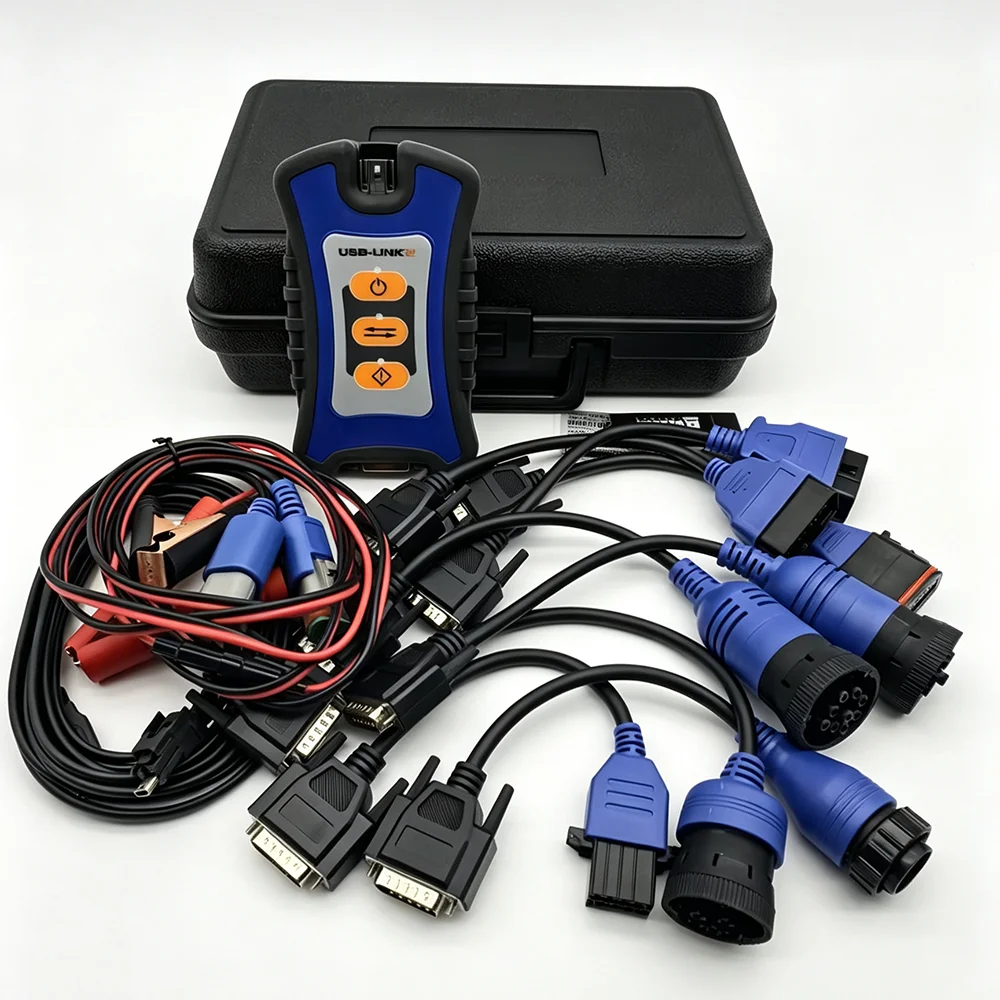 Full Chip For Nexiq 3 USB Link 1 Bluetooth N3 Diesel Heavy Truck Fault Detector For Diesel Heavy Duty Scanner Diagnostic Tools