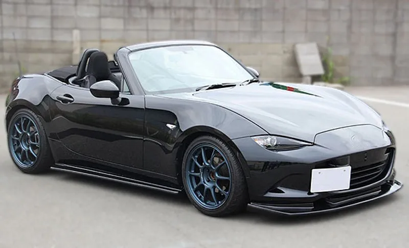 

Подходит для Mazda MX5 ND5RC Miata Roadster Carbon Odula, губа переднего бампера