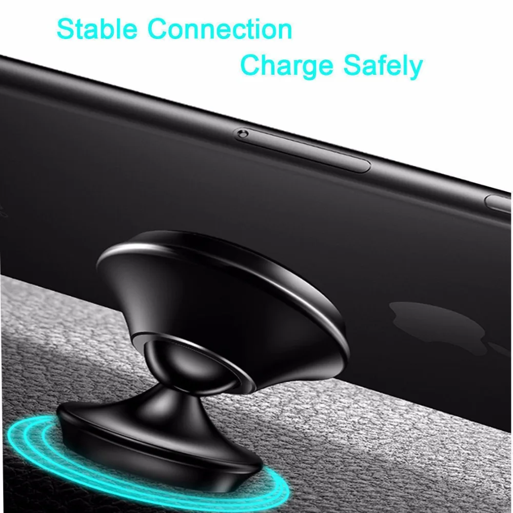 1Pc Magnetic Car Phone Holder With Air Outlet And Magnetic Snap Fastener For Universal Multifunctional Automotive Brackets