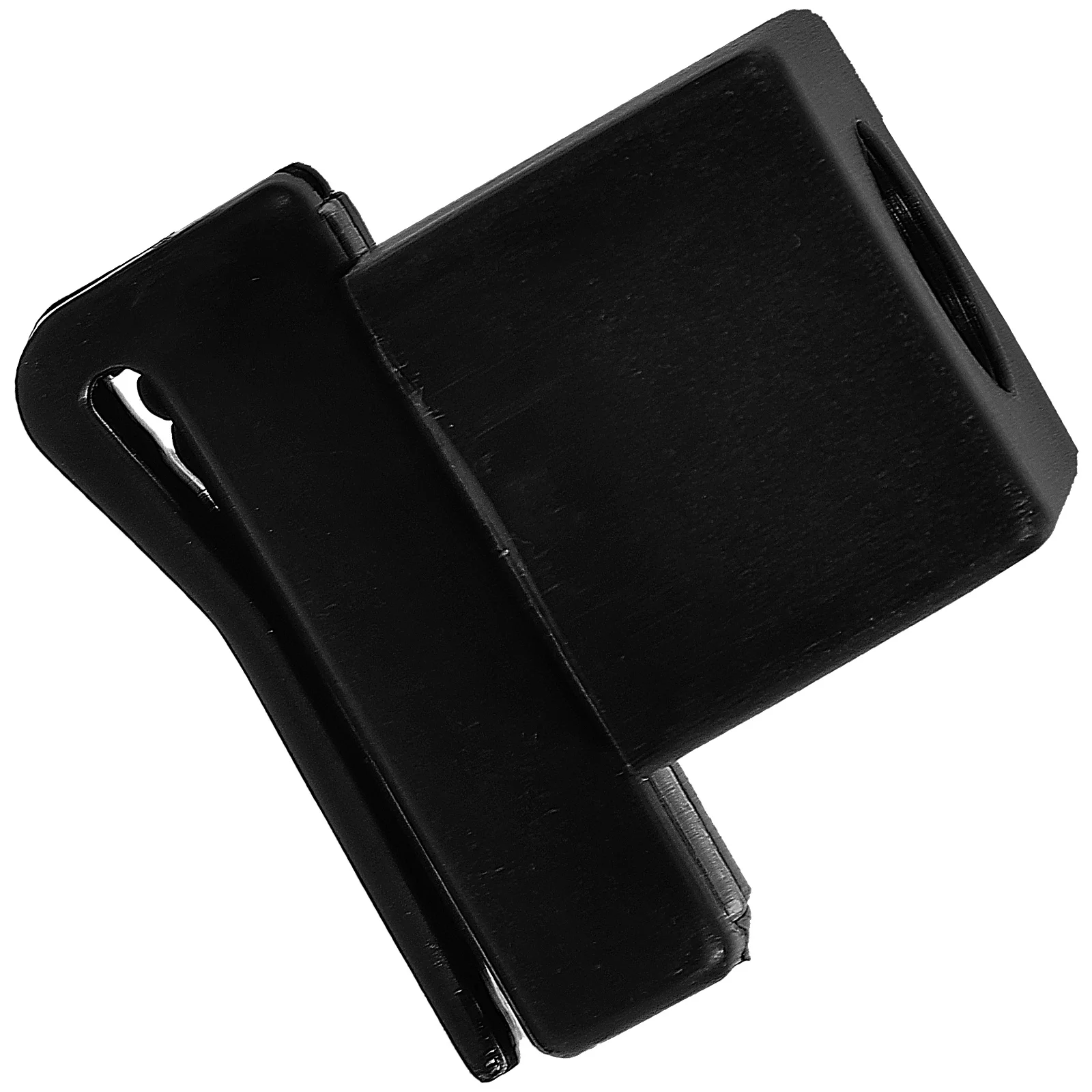 

Portable Snooker Pool Cue Chalk Holder Clamp Billiard Accessories Chocolate Clip for Supplies Black Magnetic Plastic Durable