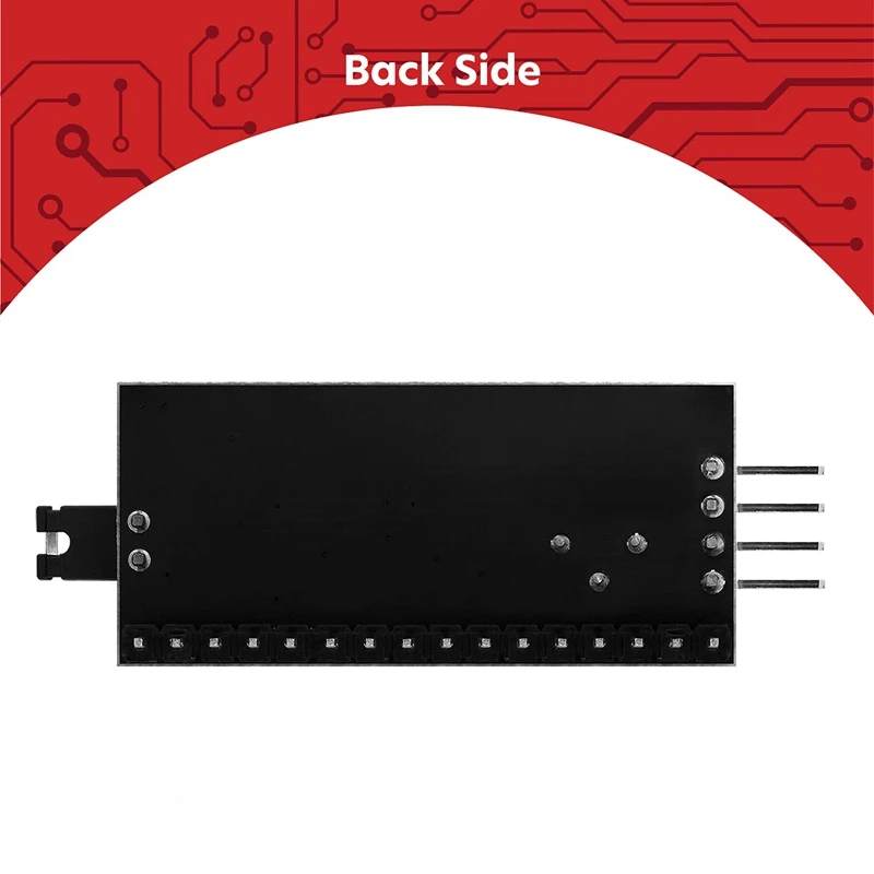 Top Deals I2C IIC Parent Serial Interface Adapter For 16-Character Display - Only 4 Instead Of 16 Connections Needed