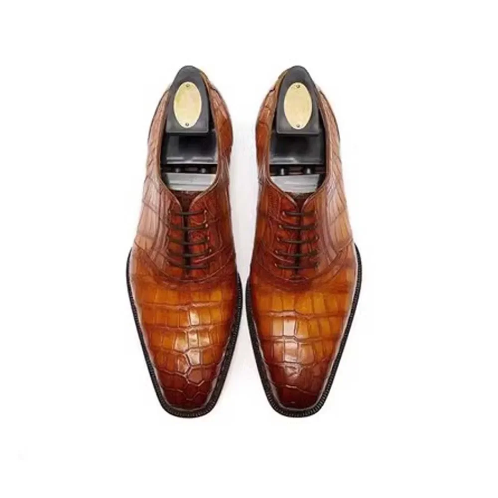 

Leimanxiniu, новое поступление, туфли из крокодиловой кожи, мужские деловые туфли, мужские модельные туфли, цвет кисти