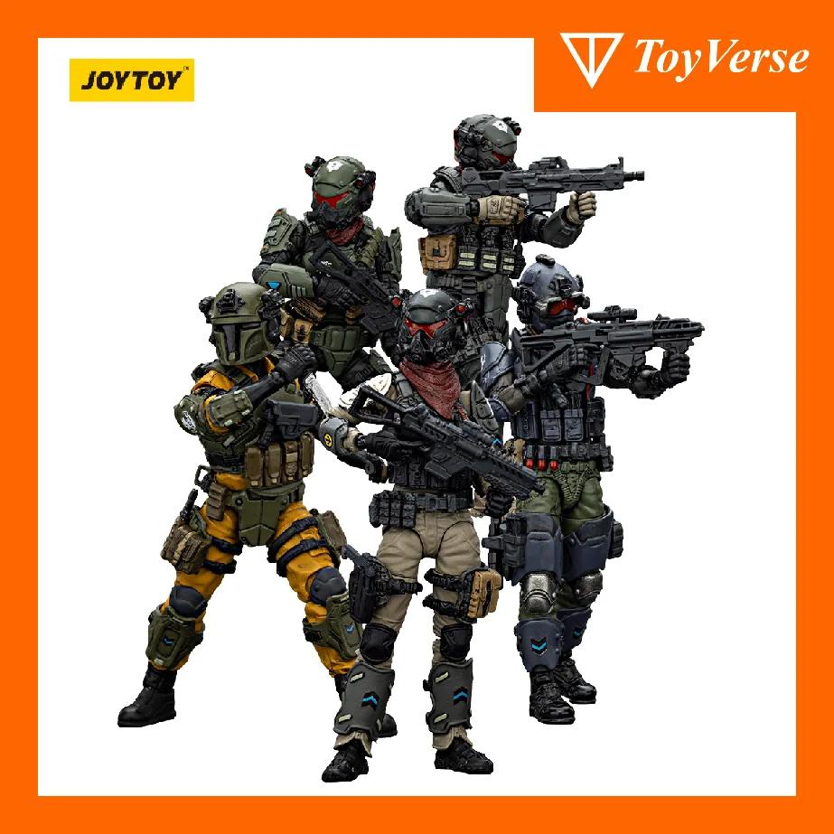 

JOYTOY 1/18 Action Figures Stellar Scar Assault Team 5pcs Model Toy Collection