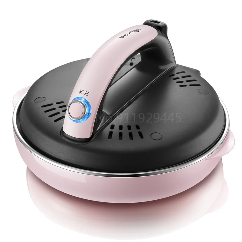 التلقائي غير عصا كريب صناع آلة صنع الفطائر المحلاة جهاز صُنع فطائر البيتزا المنزلية المطبخ أداة كهربائية مقلاة خبز الدعامات المعدنية الاتحاد الأوروبي