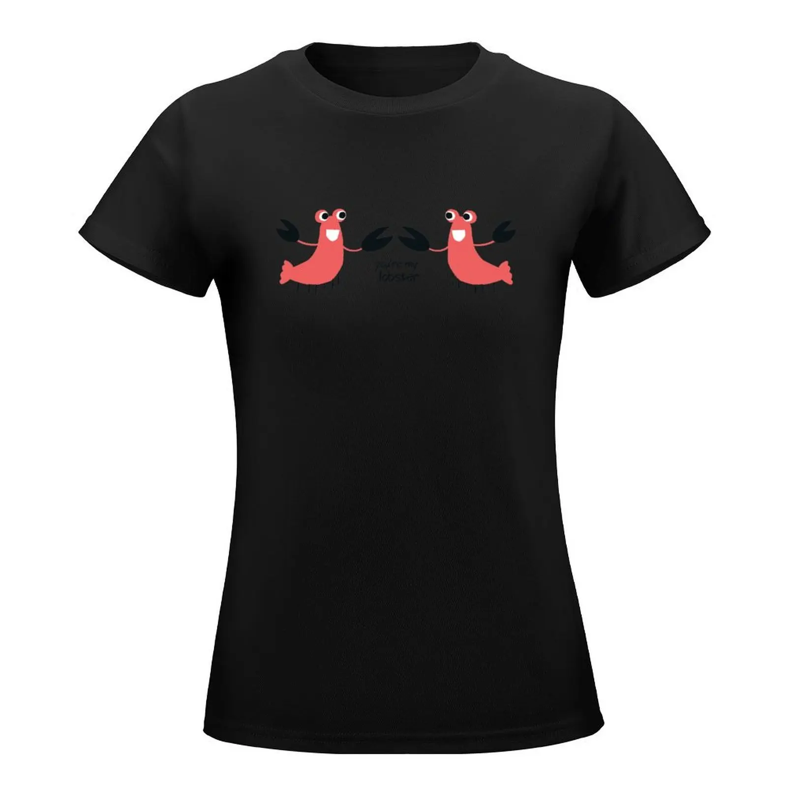 Love and romance: You're my lobster T-Shirt Aesthetic clothing anime clothes funny korean Women's clothes