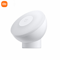 XIAOMI Mijia Night Light 2 Adjustable Brightness Infrared Smart Human Body Sensor Add Magnetic Base For Smart Home Life